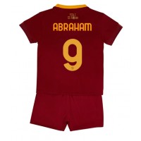 AS Roma Tammy Abraham #9 Hjemmebanesæt Børn 2022-23 Kortærmet (+ Korte bukser)